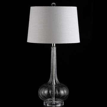 Bette 28.5" Glass Teardrop LED Table Lamp - JONATHAN Y